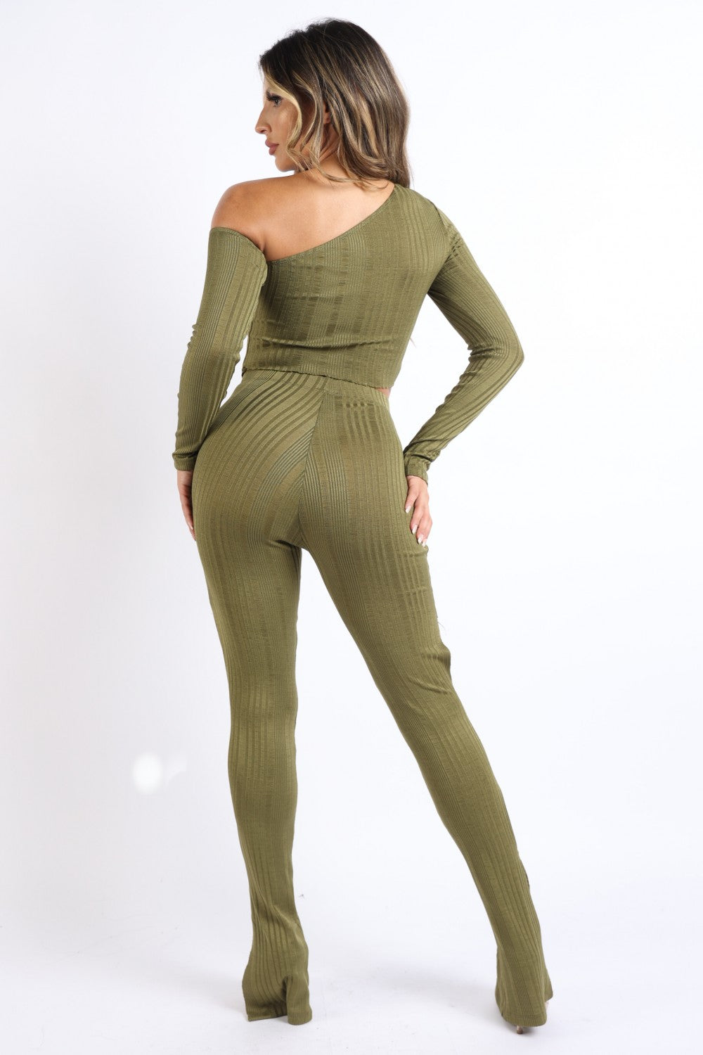 Stunning Cutout Bodysuit - Green